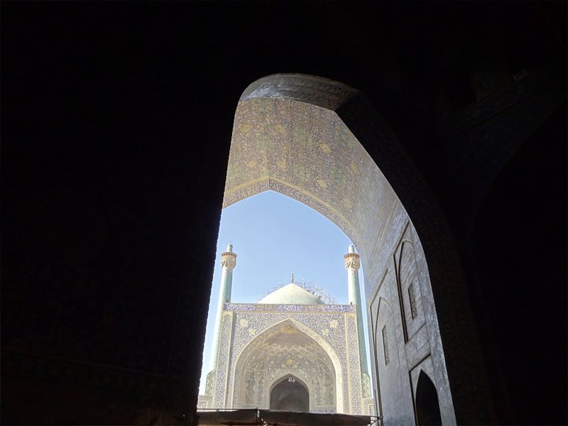 مسجد امام در نمایی زیبا